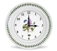 Portmeirion 60896 Botanic Garden - Reloj de pared (lila), multicolor, 29,2 x 27,4 x 5 cm