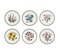 Portmeirion Botanic Garden - Juego de platos (6 unidades, 25 cm), diseño de flores