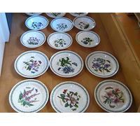 PORTMEIRION BOTANIC GARDEN SERVICE 12 PIECES : (6 DISHES DINNER ani cm 27 -6 DEEP DISHES cm 22)