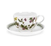 Portmeirion Botanic Garden - Taza y platillo (forma tradicional - Pimpernel