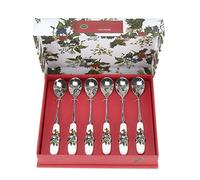 Portmeirion Cucharas de té S/6, Acero Inoxidable, Multicolor, 16 x 1.5 x 1 cm, 6 Set