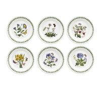 Portmeirion Home & Gifts BG05082 Botanic Garden - Juego de 6 platos laterales (16,5 cm), color blanco