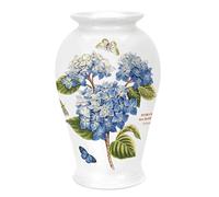 Portmeirion Home & Gifts BGJC58050 - Jarrón Cantón de 20,32 cm, hortensias, cerámica, morado, azul