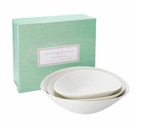 Portmeirion Home & Gifts Heals Sophie Conran Juego de 3 Ensaladeras (Blanco, 11 x 33 x 11 cm)