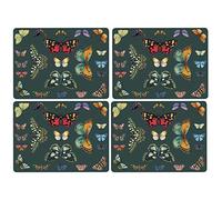 Portmeirion Home & Gifts - Juego de 4 manteles Individuales Grandes, Multicolor, 40,1 x 29,8 cm