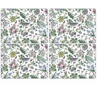 Portmeirion Home & Gifts Pimpernel Botanic Garden - Manteles Individuales (4 Unidades, tamaño Grande)