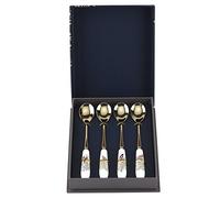 Portmeirion Home & Gifts Chelsea-Cucharas de té (4 Unidades), cerámica, Multicolor, 15 cm