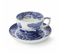 Portmeirion Home & Gifts Spode Azul Italiano Jumbo Taza y Platillo (Azul y Blanco, 0.56L/20fl.oz)