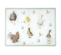 Portmeirion Home & Gifts Wrendale by Royal Worcester Glass Worktop Saver Wrendale Designs