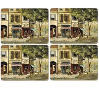 Pimpernel Manteles Individuales Parisian Scenes S/4 (s), Madera, Multicolor, 29 x 40.1 x 0.57999999999999996 cm, 4