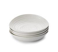 Portmeirion Sophie Conran - Juego de cuencos para pasta (4 unidades), color blanco