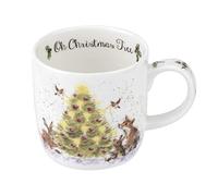 Portmeirion Wrendale Designs"Oh Christmas Tree" - Taza de Navidad (0,3 L)