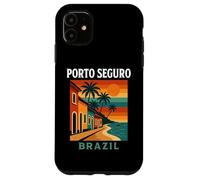 Porto Seguro Brasil Costa Bahiana Vintage Viajes Brasileño Carcasa para iPhone 11