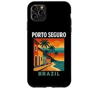 Porto Seguro Brasil Costa Bahiana Vintage Viajes Brasileño Carcasa para iPhone 11 Pro MAX