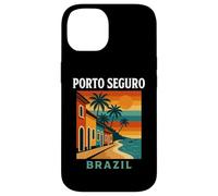 Porto Seguro Brasil Costa Bahiana Vintage Viajes Brasileño Carcasa para iPhone 14