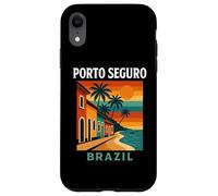Porto Seguro Brasil Costa Bahiana Vintage Viajes Brasileño Carcasa para iPhone XR