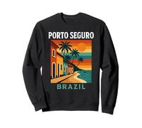 Porto Seguro Brasil Costa Bahiana Vintage Viajes Brasileño Sudadera