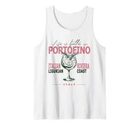 Portofino Life Is Better In Riviera Italiana Liguria Italia Camiseta sin Mangas