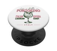Portofino Life Is Better In Riviera Italiana Liguria Italia PopSockets PopGrip Adhesivo
