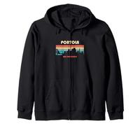 Portola San Francisco California Retro Vintage Sudadera con Capucha