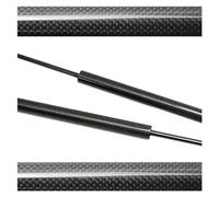 Portón Trasero Para Toyota Para Aygo 2005-2014 Hatchback, Soportes Elevación Maletero Amortiguadores Barras Soporte Choque Puntales Portón Trasero Resorte Gas Ventana Trasera(Black carbonfiber)