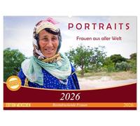 PORTRAITS - Frauen aus aller Welt (Wandkalender 2026 DIN A2 quer), CALVENDO Monatskalender: Eindrucksvolle Fotografien von Frauen aus unterschiedlichen Kulturkreisen