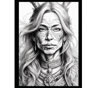 Portraits from a Savage Land: Adult Coloring Book