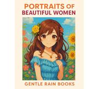 Portraits of Beautiful Women: 50 New Elegant Portraits of Fashion, Nature, and Fantasy Women for Stress Relief and Creativity