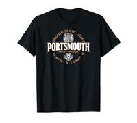 Portsmouth Inglés Costa Sur Coordenadas Etiqueta 2C Camiseta