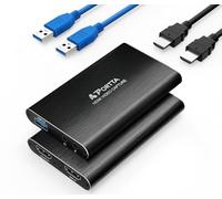 PORTTA Tarjeta de Captura de vídeo HDMI, transmisión y grabación en 1080P60 con latencia Ultra Baja, 4K HDMI in/Loop out, USB 3.0 a PC Compatible con videocámara/PS4/PS5/Xbox/Nintendo Switch 2/OBS
