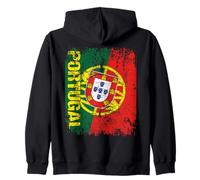Portugal Bandera | Hombres Mujeres Niños Portugal Sudadera con Capucha