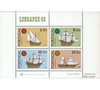 Portugal Bloque 31 (Completa. edición.) Nuevo con Goma Original ** MNH 1980 de Barcos (Sellos para los coleccionistas) Navegación/Barcos