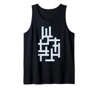 Portugal Ciudades Crucigrama Azulejo Azulejo Azulejo Recuerdo Camiseta sin Mangas