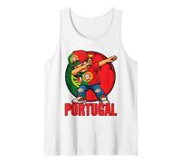 Portugal Dabbing Boy Bandera Portuguesa Camiseta sin Mangas