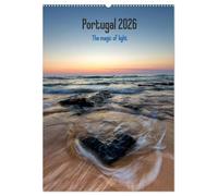 Portugal - Die Magie des Lichts (Wandkalender 2026 DIN A2 hoch), CALVENDO Monatskalender: Portugal - Die Magie des Lichts