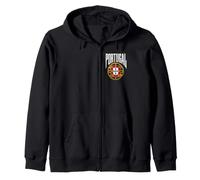 Portugal - Escudo de Armas de la Bandera Portuguesa Sudadera con Capucha