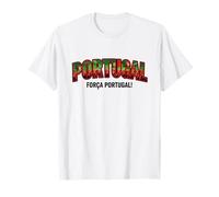 Portugal Forca Portugal Camiseta para fanáticos del fútbol 2026 Camiseta