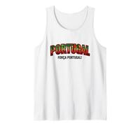 Portugal Forca Portugal Camiseta para fanáticos del fútbol 2026 Camiseta sin Mangas