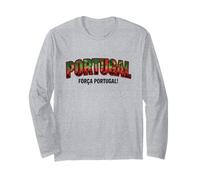 Portugal Forca Portugal Camiseta para fanáticos del fútbol 2026 Manga Larga