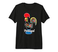 Portugal Gallo Galo de Barcelos Gallo portugués Camiseta Premium