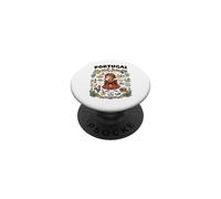 Portugal Girl Vestido Tradicional Gallo del Orgullo de Barcelos PopSockets PopGrip Adhesivo