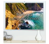 Portugal Luftaufnahmen (hochwertiger Premium Wandkalender 2026 DIN A2 quer), Kunstdruck in Hochglanz: Madeira, Porto, Lissabon und mehr.