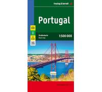 Portugal Mapa De Carreteras (1:500000) (freytag & Berndt)