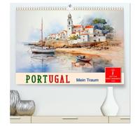 Portugal mein Traum (hochwertiger Premium Wandkalender 2026 DIN A2 quer), Kunstdruck in Hochglanz: Ein Land - reich an Kultur und Naturschönheiten.