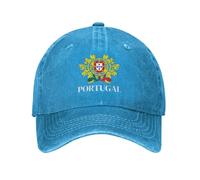 Portugal Mujeres Hombres Gorra-Deportiva Peso Ligero Sombrero-Papá Ajustable Aire Libre Gorra para Hip Hop Pesca Viaje
