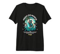 Portugal Nazaré Praia do Norte Surfing Surfing - Olas Camiseta Premium