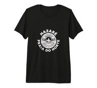 Portugal Nazaré Praia do Norte Surfing Surfing - Olas Camiseta Premium