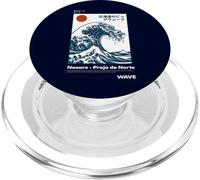 Portugal Nazaré Praia do Norte Surfing Surfing - Olas PopSockets PopGrip para MagSafe