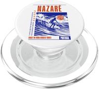 Portugal Nazaré Praia do Norte Surfing Surfing - Olas PopSockets PopGrip para MagSafe