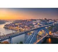 Portugal Porto River Bridge City Morning Pintura Por Números Diy Kit De Pintura Al Óleo De Lienzo Único Pintura Digital